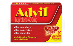 ADVIL 400MG C/8 CAPS - A Nossa Drogaria